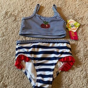 Penelope Two piece bathing suit size 18 months.